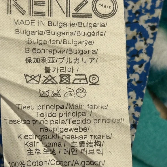 Keno Paris Blue and White Women's mini Dress